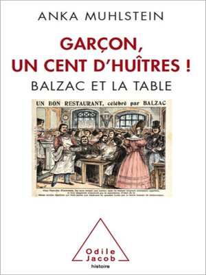 cover image of Garçon, un cent d'huîtres !